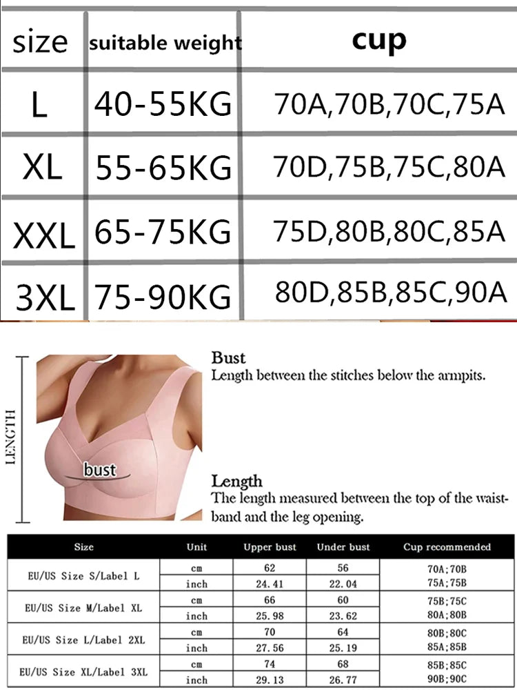 Koronkowy biustonosz sportowy – bezszwowy, zestaw 2 szt. — Bielizna — EldoradoShop