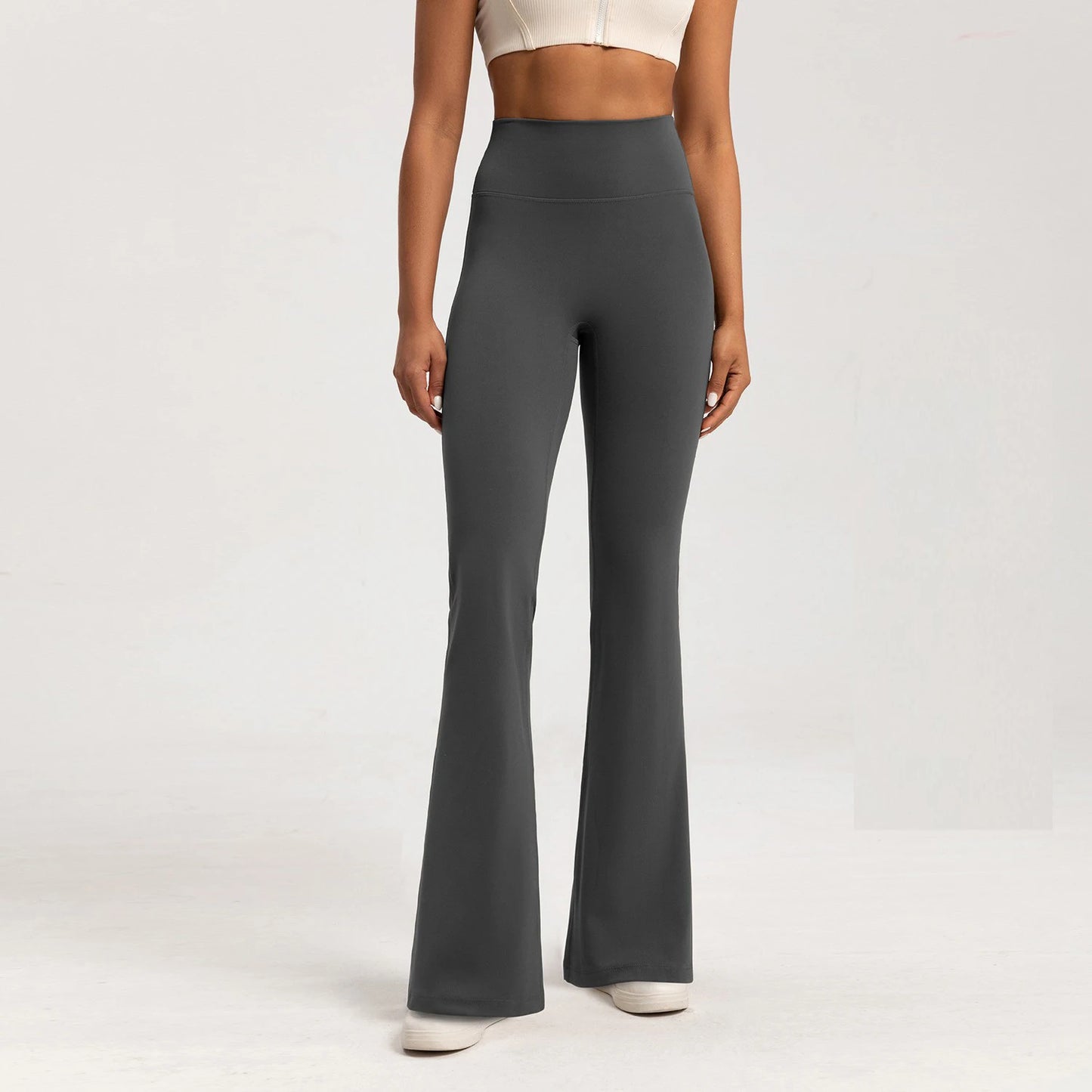 Legginsy wide leg – szerokie, lekkie, sportowe — Legginsy — EldoradoShop
