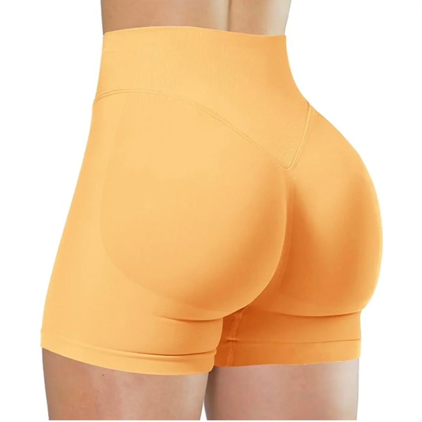 Szorty sportowe do jogi – wysoki stan, modelujące — Szorty — EldoradoShop