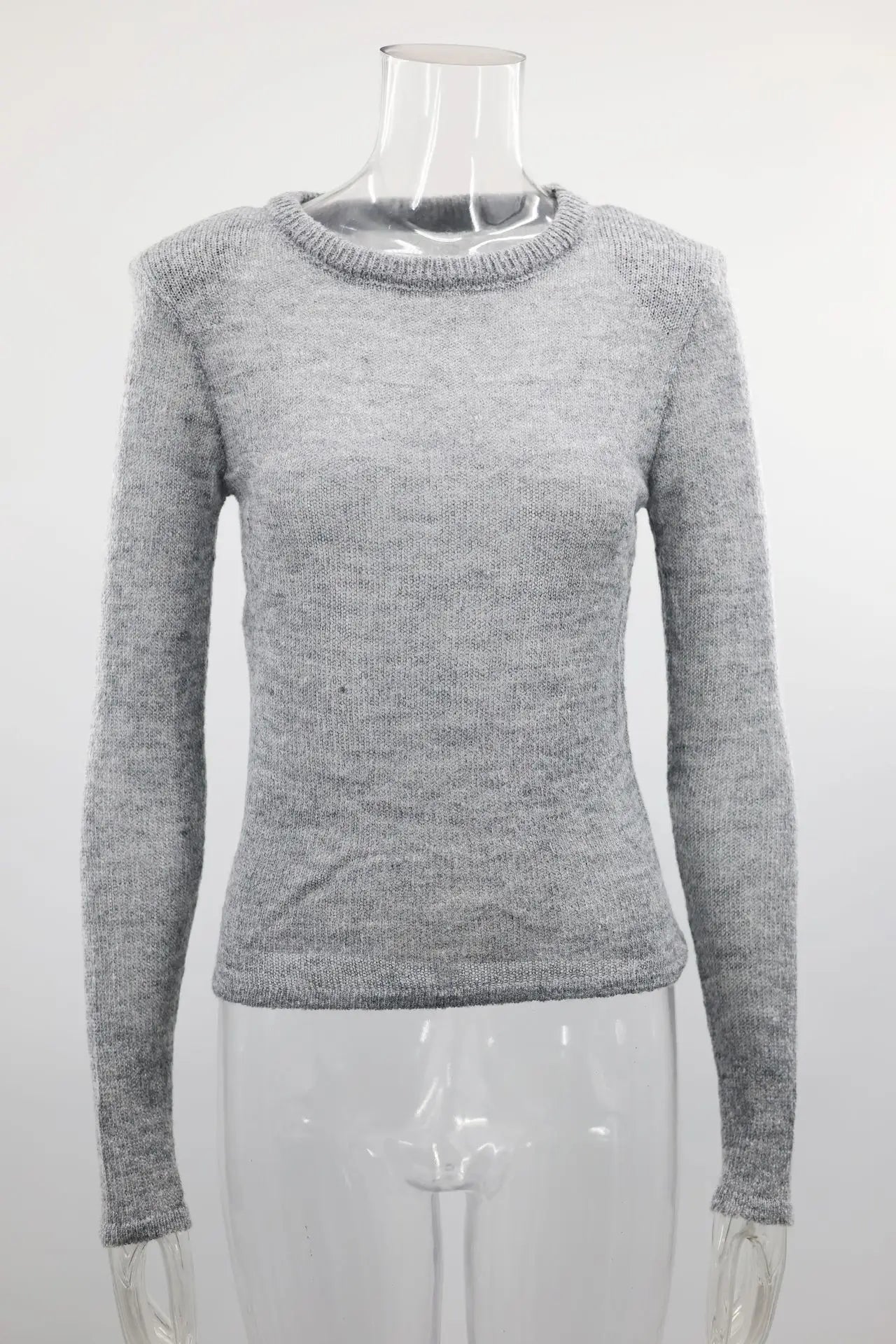 Sweter O-neck knitwear – 2026, kobiecy, miękki — Swetry — EldoradoShop