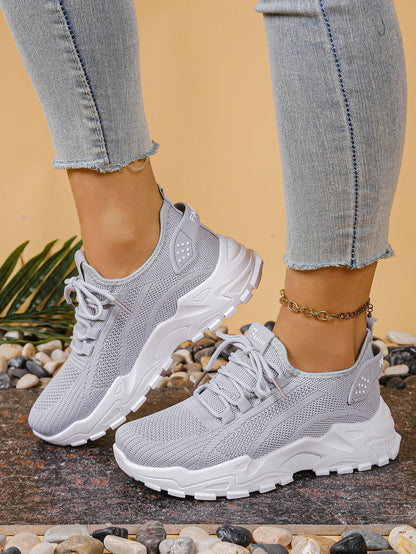 Buty sportowe damskie 2026 oddychające, tata style — Obuwie — EldoradoShop