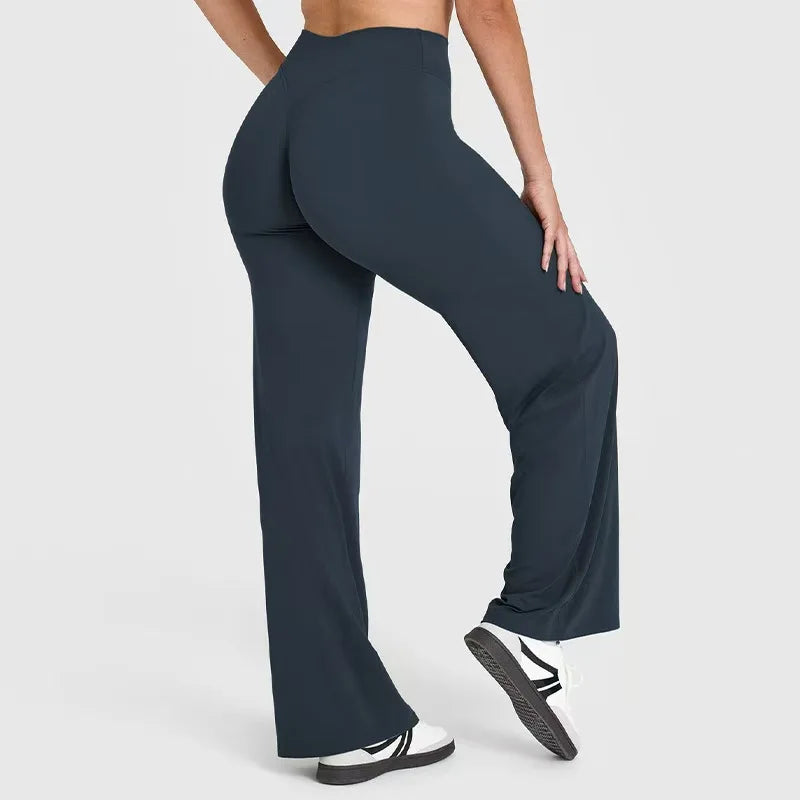 Spodnie do jogi z wysokim stanem – modelujące — Odzież sportowa — EldoradoShop