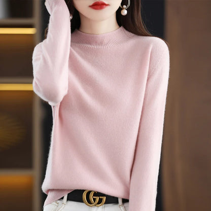 Kaszmirowy sweter merino – luksusowy, ciepły — Swetry — EldoradoShop
