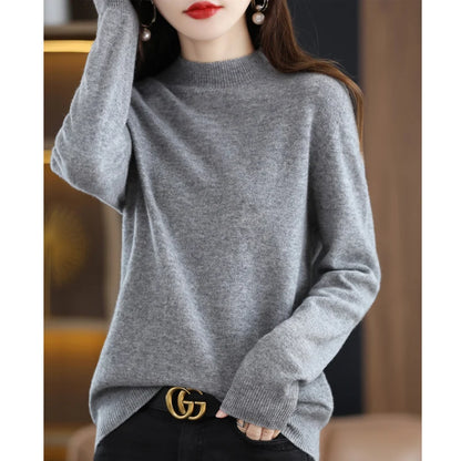 Kaszmirowy sweter merino – luksusowy, ciepły — Swetry — EldoradoShop
