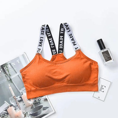 Top sportowy z wbudowanym biustonoszem – joga i fitness — Bielizna — EldoradoShop