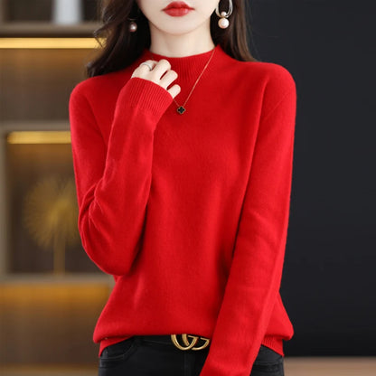 Kaszmirowy sweter merino – luksusowy, ciepły
