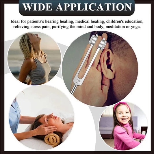 Zestaw Kamertонów 128/256/512 Hz – Terapia Dźwiękiem i Równowaga Czakr