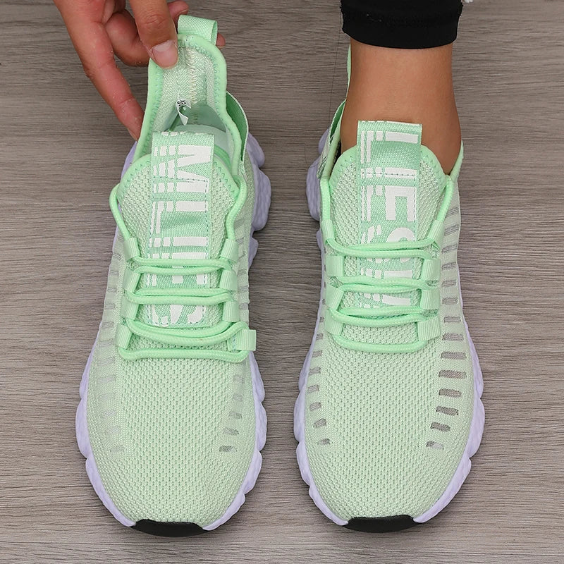 Buty sportowe damskie siatkowe – lekkie, oddychające — biała — Obuwie — EldoradoShop