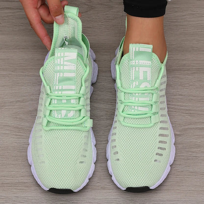 Buty sportowe damskie siatkowe – lekkie, oddychające — biała — Obuwie — EldoradoShop