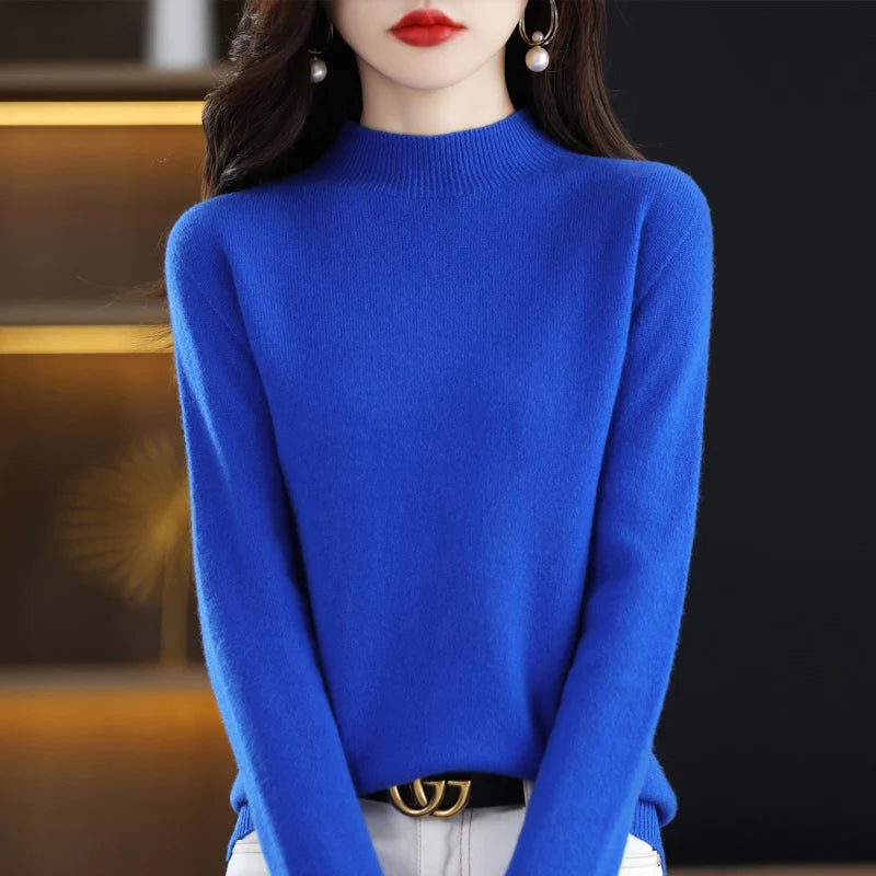 Kaszmirowy sweter merino – luksusowy, ciepły