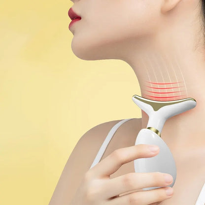 Elektryczny masażer twarzy i szyi – lifting i ujędrnianie, domowy — Urządzenia beauty — EldoradoShop