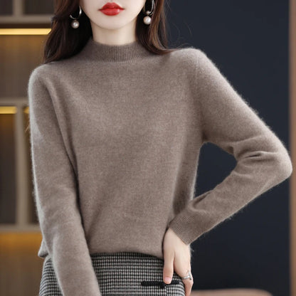 Kaszmirowy sweter merino – luksusowy, ciepły