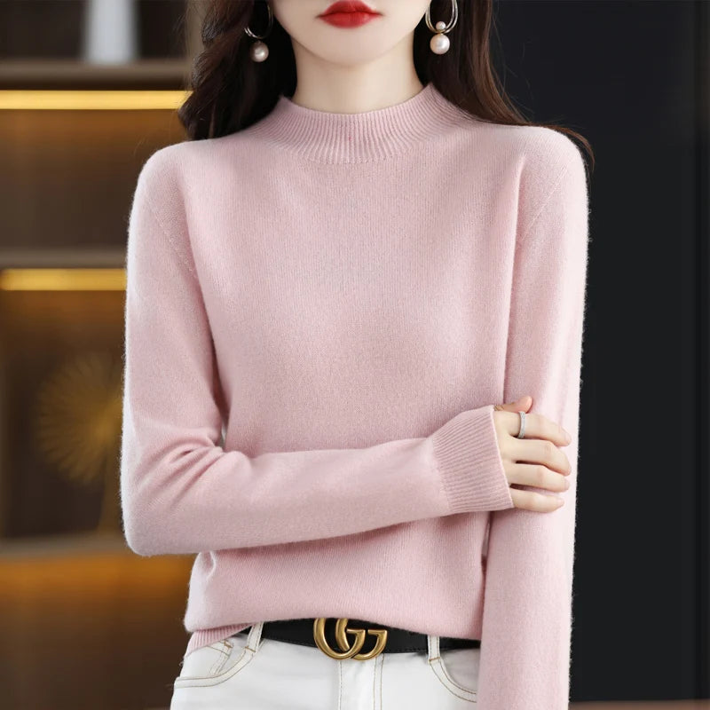 Kaszmirowy sweter merino – luksusowy, ciepły