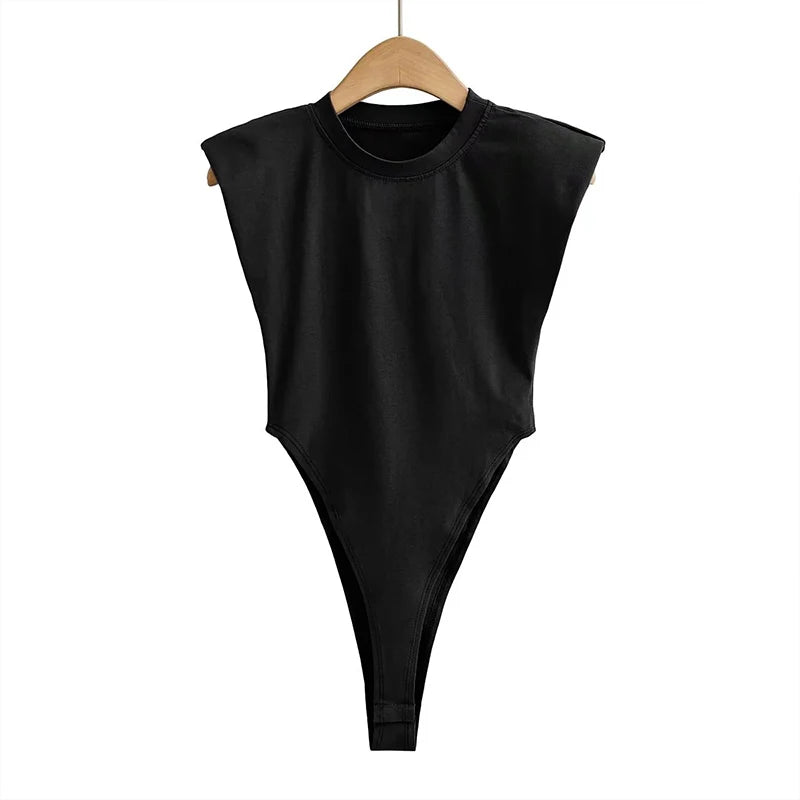 Top bodycon damski – jednoczęściowy, na lato — Topy — EldoradoShop