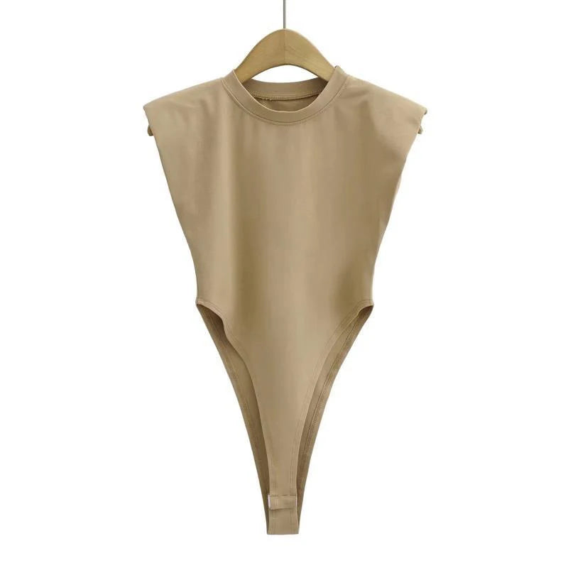 Top bodycon damski – jednoczęściowy, na lato — Topy — EldoradoShop