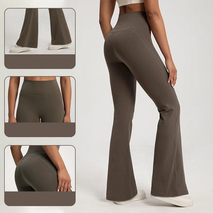 Legginsy wide leg – szerokie, lekkie, sportowe — Legginsy — EldoradoShop