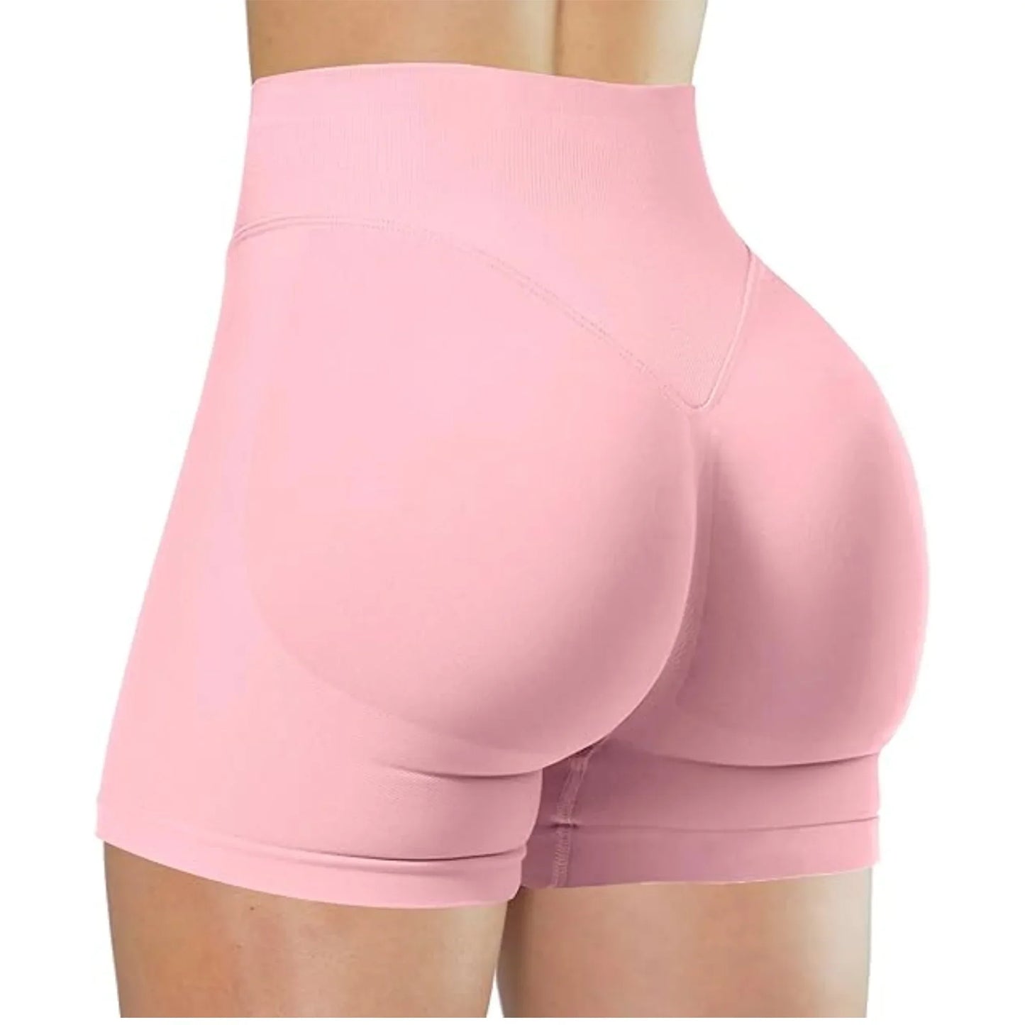 Szorty sportowe do jogi – wysoki stan, modelujące — Szorty — EldoradoShop
