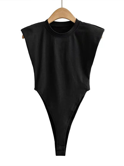 Top bodycon damski – jednoczęściowy, na lato — Topy — EldoradoShop