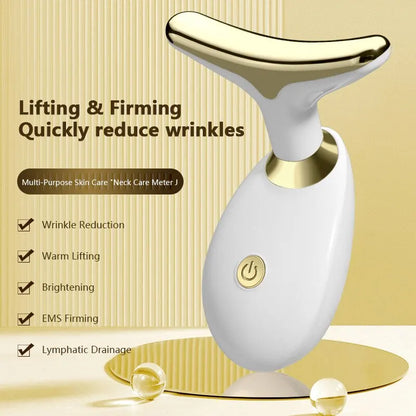 Elektryczny masażer twarzy i szyi – lifting i ujędrnianie, domowy — Urządzenia beauty — EldoradoShop