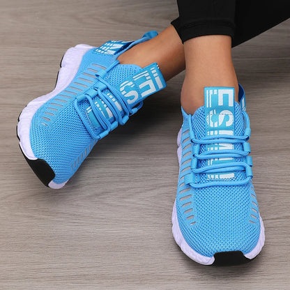 Buty sportowe damskie siatkowe – lekkie, oddychające — biała — Obuwie — EldoradoShop
