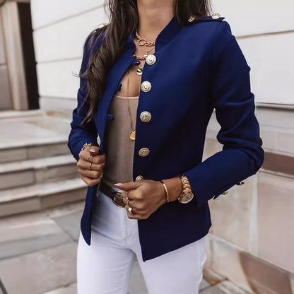 Marynarka damska długi rękaw – elegancka, biurowa — Marynarki — EldoradoShop
