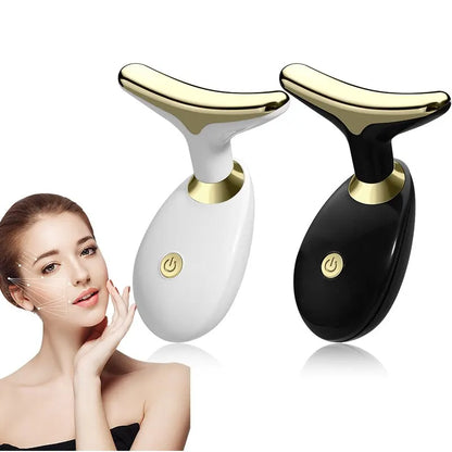 Elektryczny masażer twarzy i szyi – lifting i ujędrnianie, domowy — Urządzenia beauty — EldoradoShop