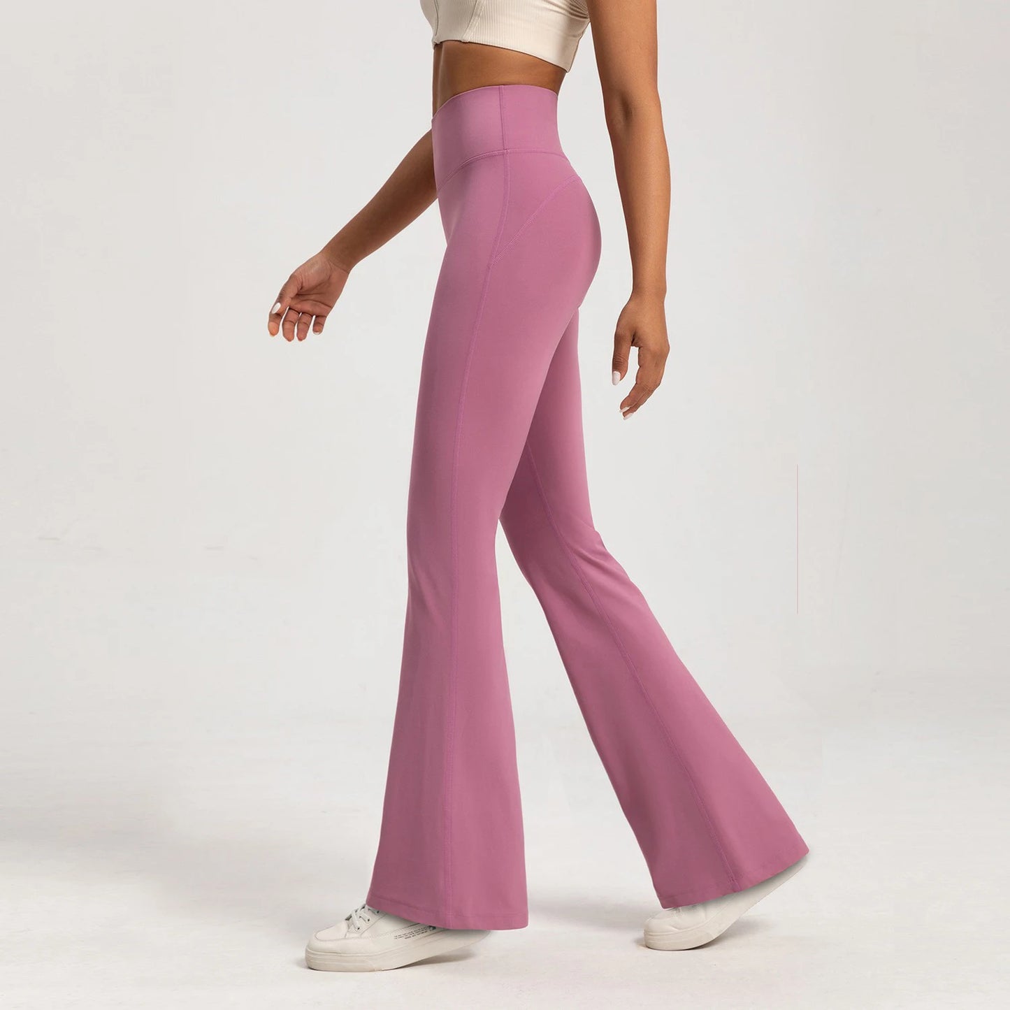 Legginsy wide leg – szerokie, lekkie, sportowe — Legginsy — EldoradoShop