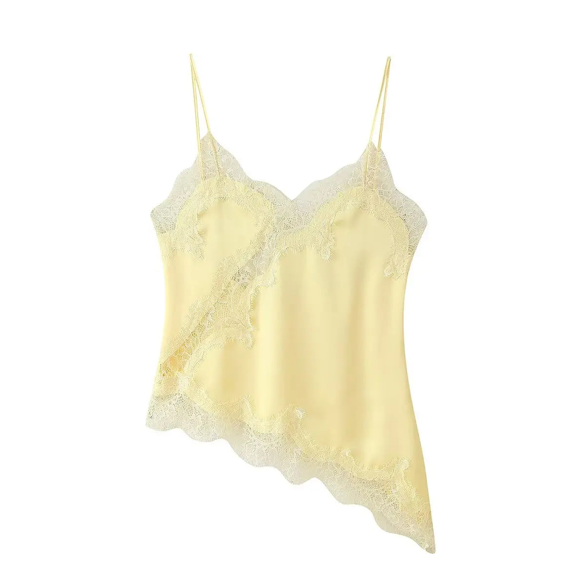 Top koronkowy damski – wielokolorowy, odkryte plecy — Topy — EldoradoShop
