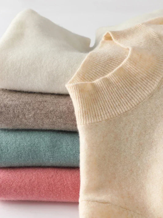 Sweter z golfem slim – długi rękaw, 2026