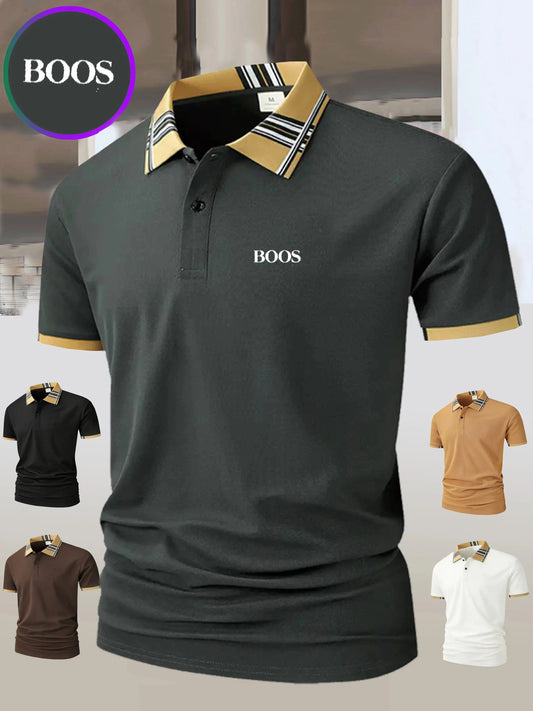 Koszulka polo haftowana – premium, slim fit
