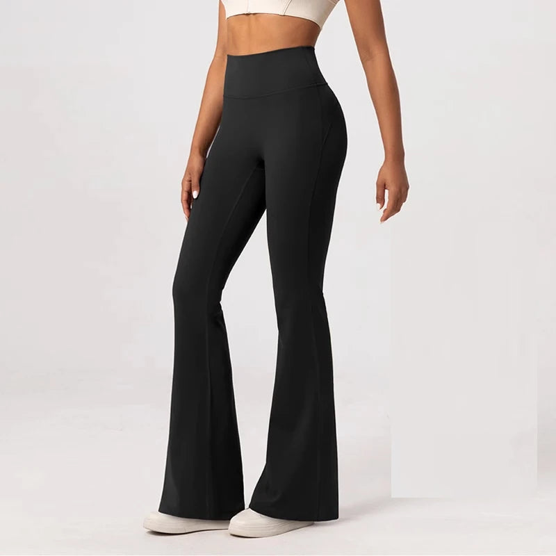 Legginsy wide leg – szerokie, lekkie, sportowe — Legginsy — EldoradoShop