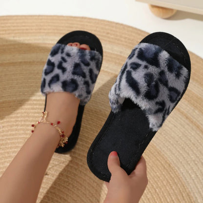 Kapcie domowe damskie – pluszowe, ciepłe, EVA, antypoślizgowe — Obuwie — EldoradoShop