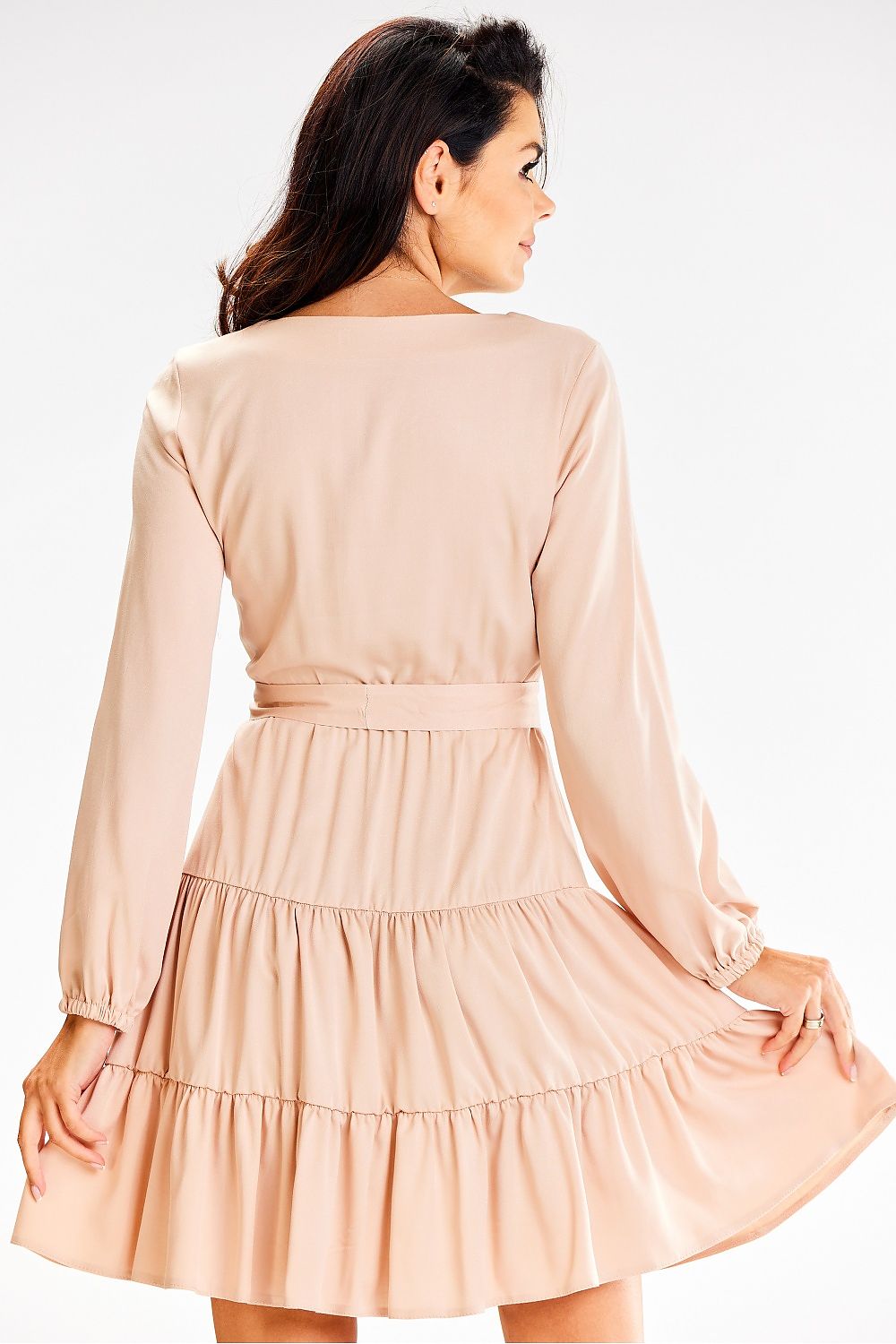  Sukienka Model A603 Beige - awama 