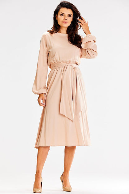 Sukienka Model A602 Beige - awama 