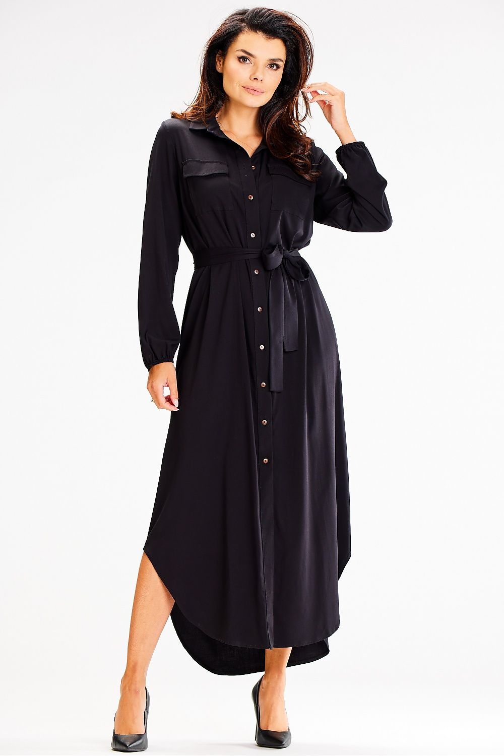  Sukienka Model A601 Black - awama 