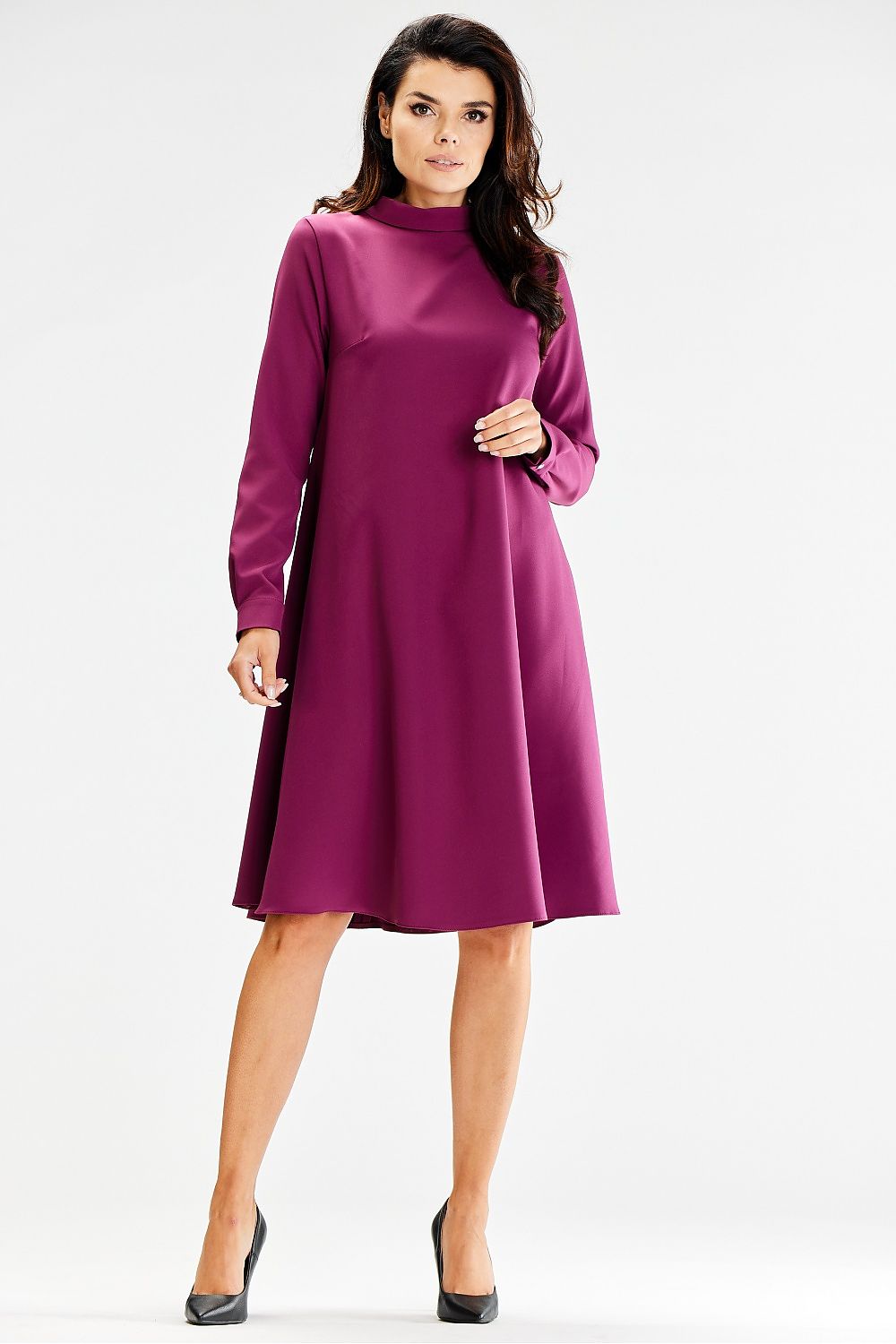  Sukienka Model A599 Plum - awama 