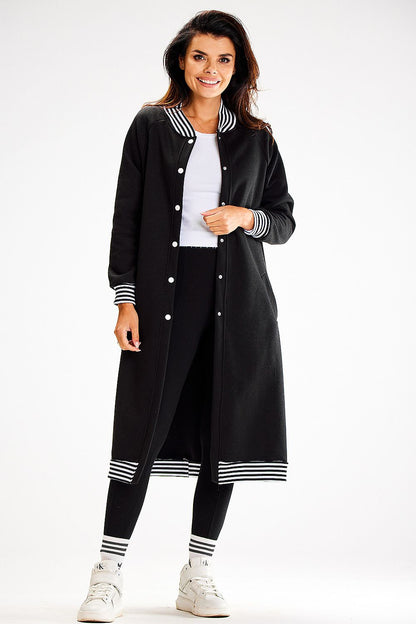   Bluza Damska Model A612 Black - awama 