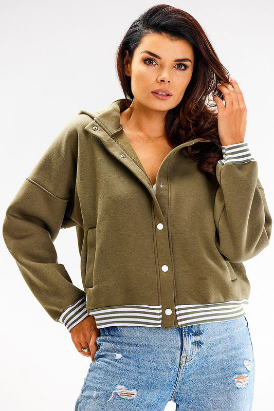   Bluza Damska Model A611 Khaki - awama 