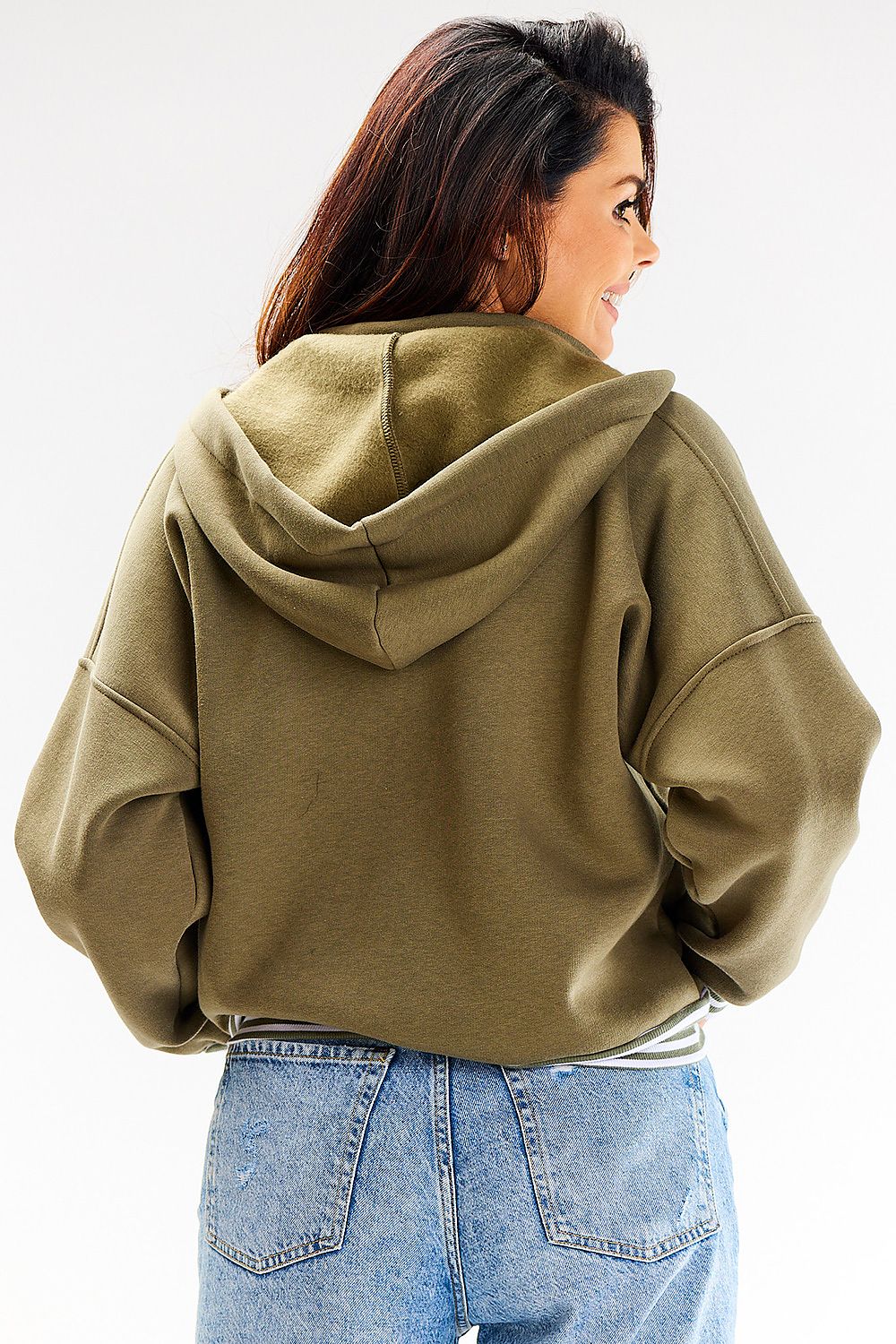   Bluza Damska Model A611 Khaki - awama 