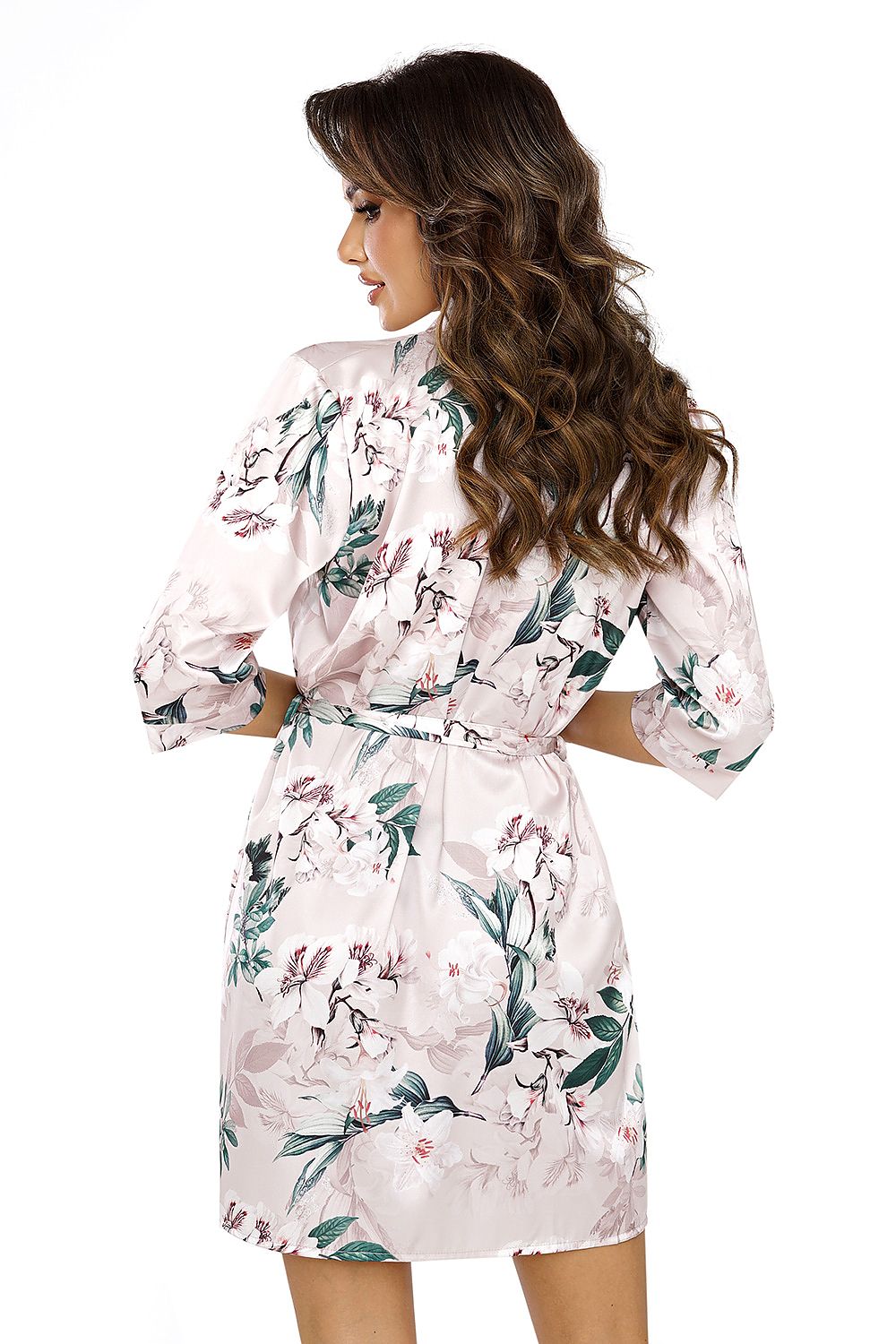  Szlafrok Damski Model Nelly Dark Beige - Donna 