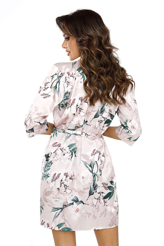  Szlafrok Damski Model Nelly Dark Beige - Donna 