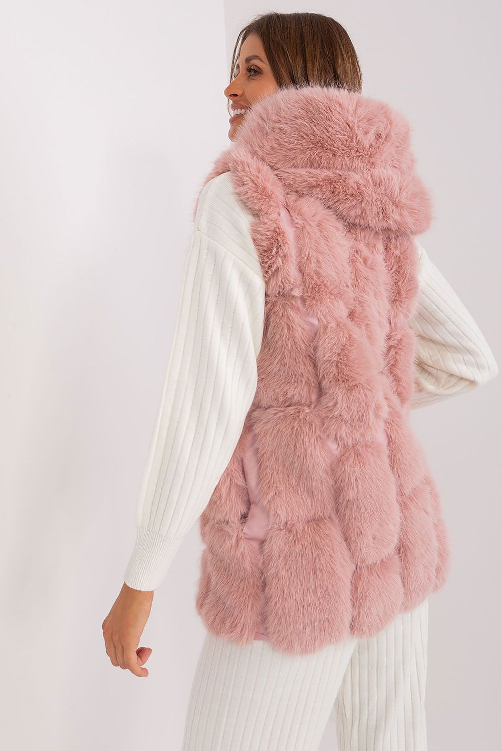   Kamizelka Model AT-KZ-2379.96P Light Pink - AT 