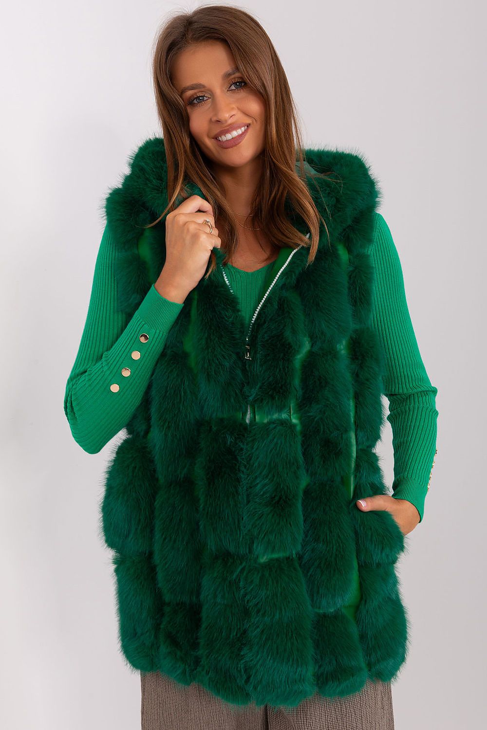   Kamizelka Model AT-KZ-2379.96P Dark Green - AT 