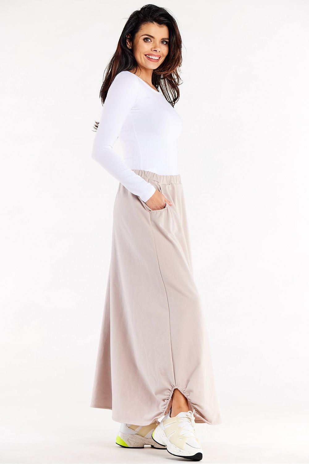  Spódnica Model M312 Beige - Infinite You 