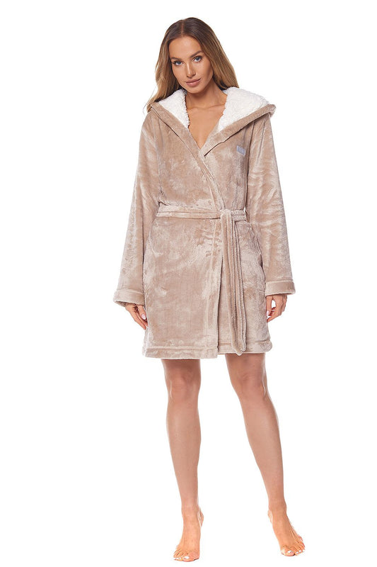  Szlafrok Damski Model Ole 2125 Angora - L&L collection 