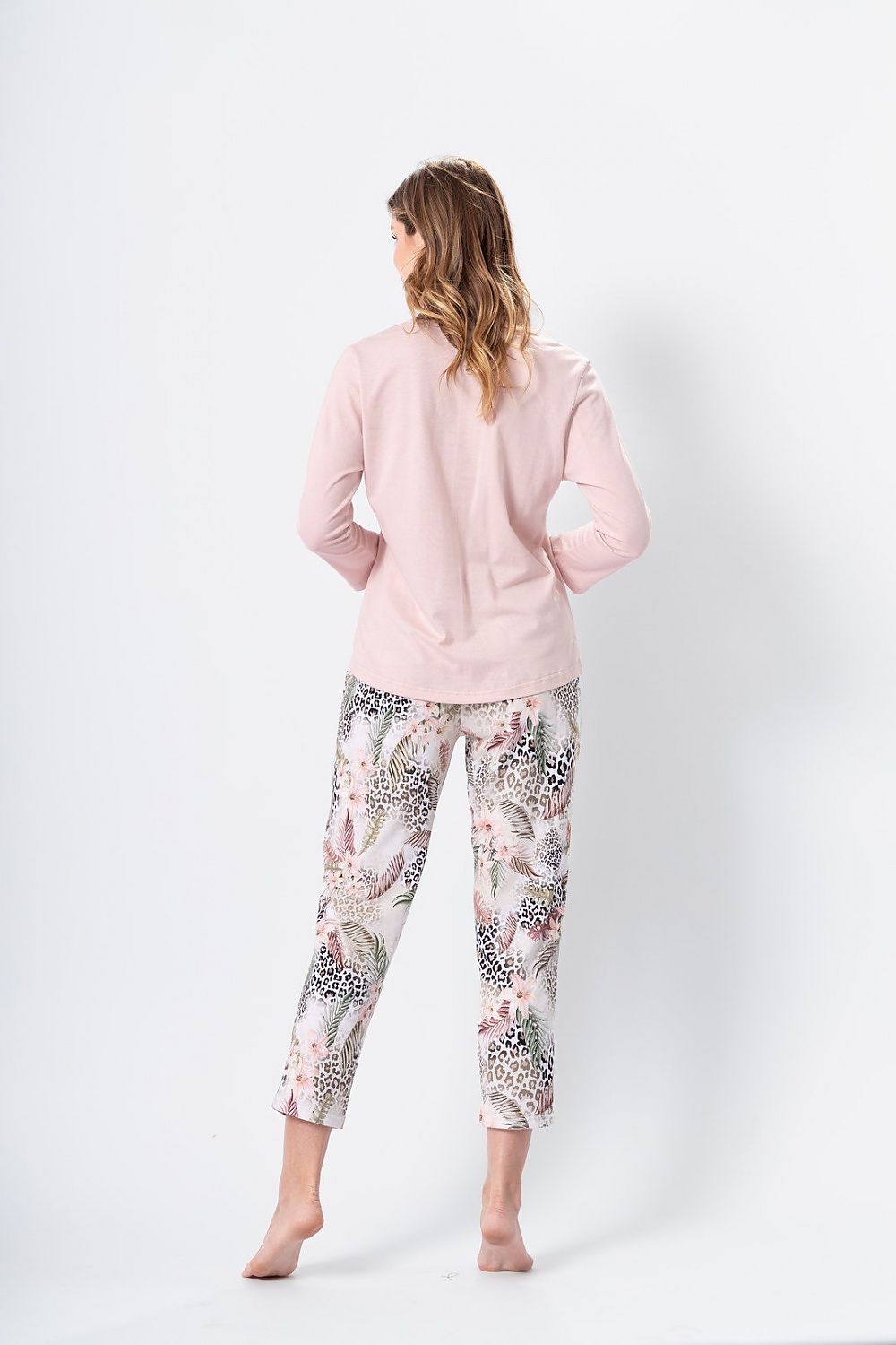  Piżama Damska Model Cecylia 1345 Light Pink - M-Max 