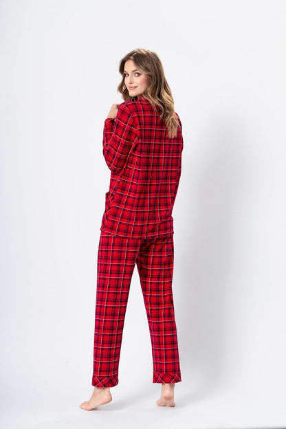  Piżama Damska Model Ala 1389 Red - M-Max 