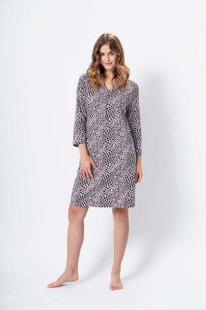  Koszulka nocna Koszula Nocna Model Ewa 1353 Lilia - M-Max 