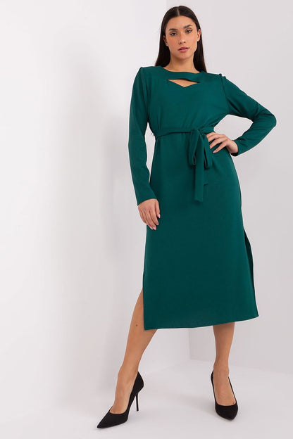  Sukienka Model LK-SK-509447.75P Dark Green - Lakerta 