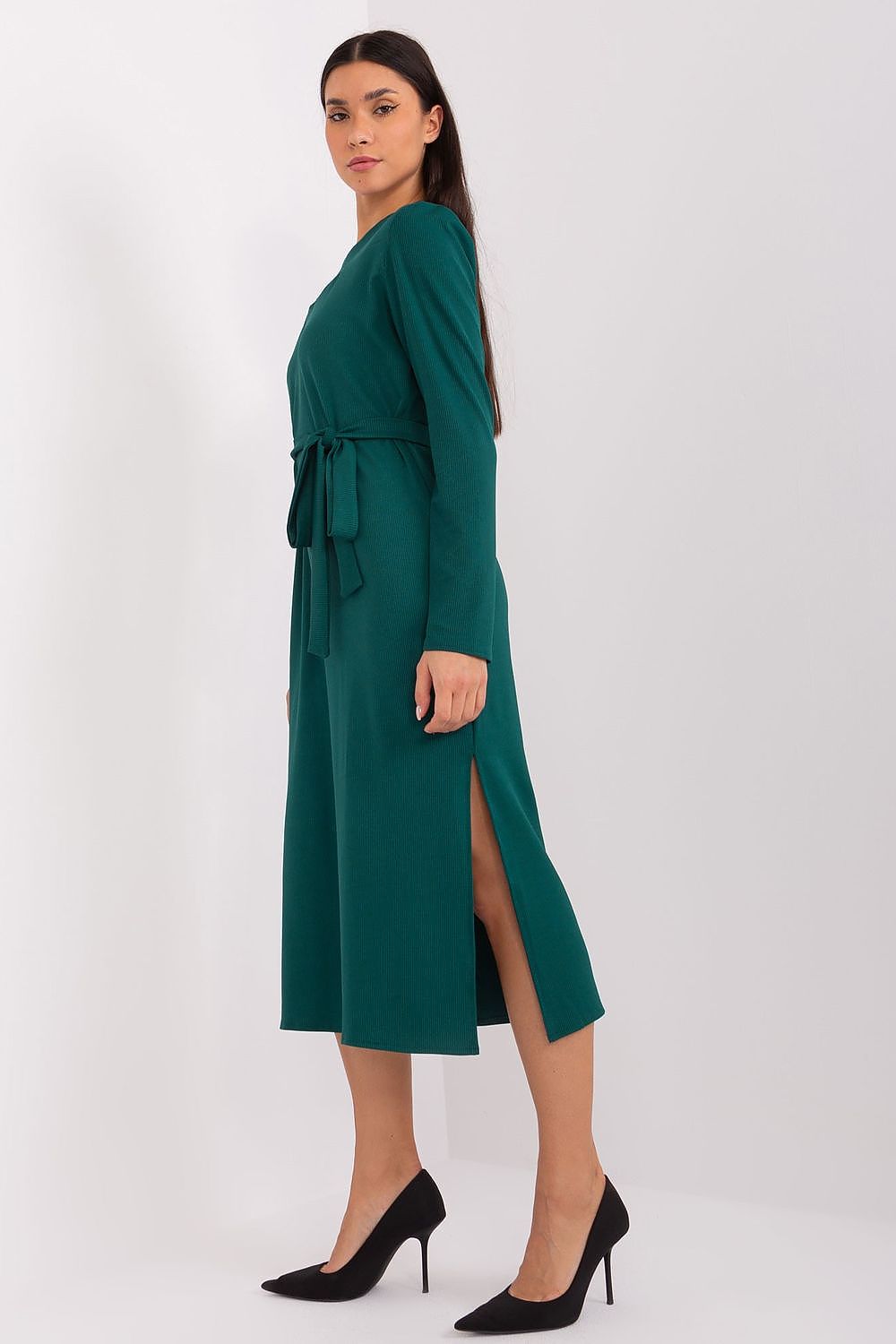  Sukienka Model LK-SK-509447.75P Dark Green - Lakerta 
